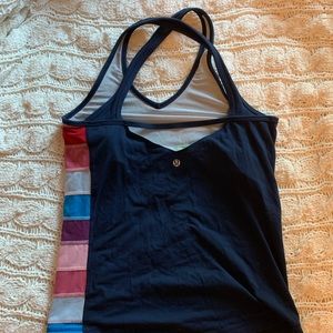 Lululemon tank top with built in bra. Size 10.